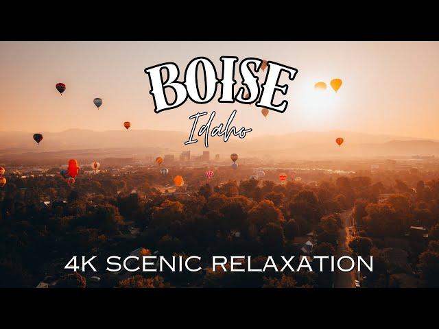 Boise Idaho 4k- 30 Minutes of cinematic Boise Idaho drone shots