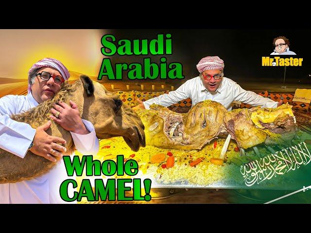 $3000 Epic camel feast in Riyadh, Saudi Arabia