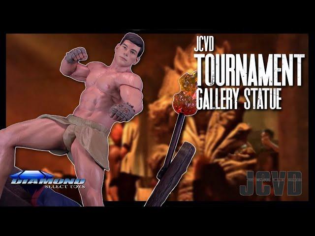 Diamond Select Jean-Claude Van Damme (Tournament) Gallery Figure Diorama Statue | @TheReviewSpot