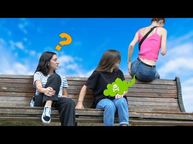 Girl Farting in Public PRANK  Best of Just For Laughs