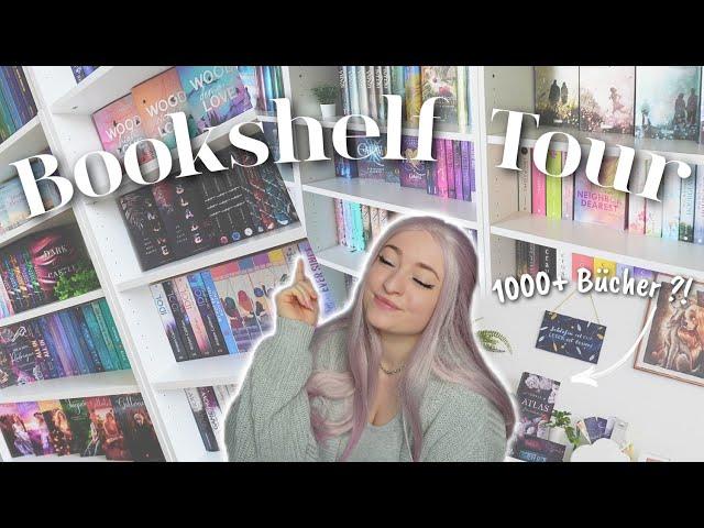 Bookshelf Tour 2024 | Alle meine Bücher in einem Video | My Home Library | Iris kleiner Bücherladen