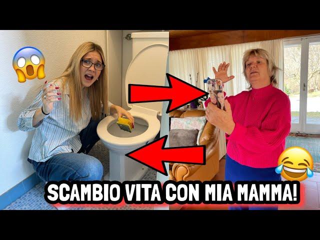 SCAMBIO VITA CON MIA MAMMA PER 24H! *divertente* 