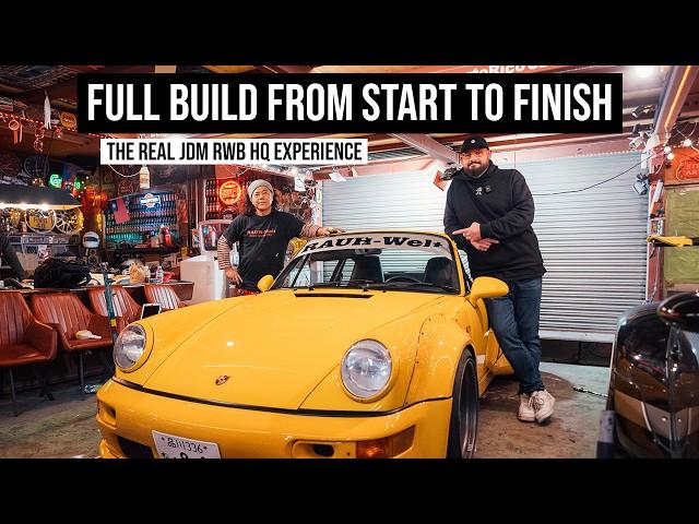 I Built My Dream RWB Porsche With Nakai-San At RWB HQ In Japan!