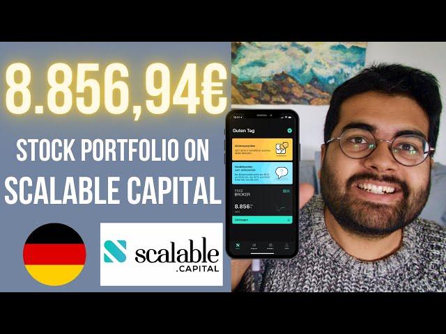 My 8.856,94€ Stock Portfolio on Scalable Capital Broker: Breakdown & ETF Tips: Investing in Germany