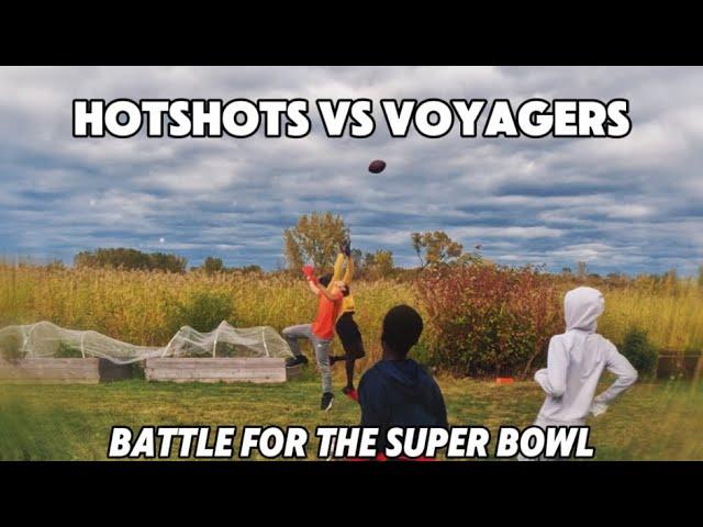 Hotshots VS Voyagers intense battle for the Super Bowl!! (Playoffs!)