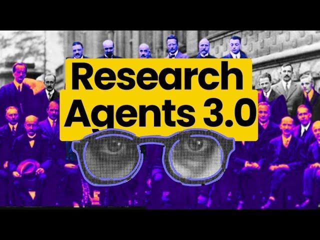 "Research agent 3.0 - Build a group of AI researchers" - Here is how