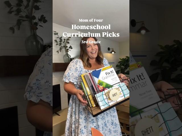 3rd Grade Homeschool Curriculum Choices #homeschoollife #homeschoolcurriculum #howtohomeschool