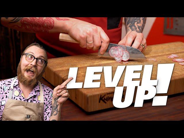 ADVANCED Knife Skills for Beginner to Intermediate Cooks [FULL CLASS]