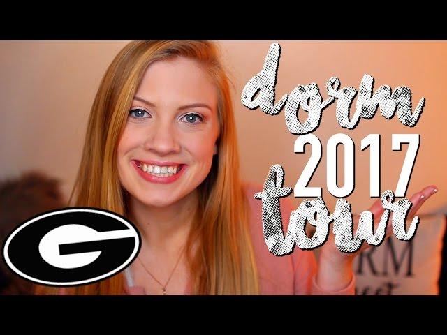 DORM ROOM TOUR 2017 // The University of Georgia (Payne Hall Single) • Lottie Smalley