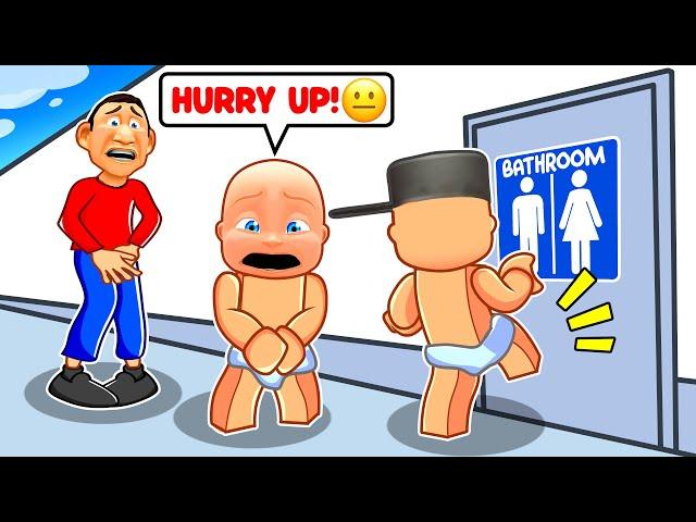 BATHROOM LINE SIMULATOR!