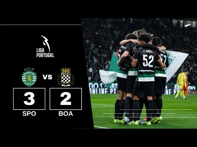 Sporting CP 3-2 Boavista | Highlights & Goals | Liga Portugal Betclic 2024