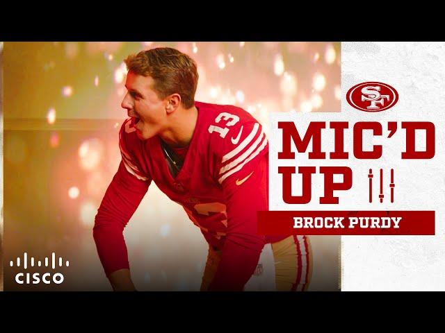 Mic’d Up: Behind the Scenes with Brock Purdy at 49ers Media Day