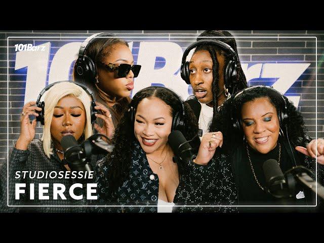 Fierce (Ella John, Lauwtje, Nina, Dani Deaux en NOELL3) | Studiosessie 466 | 101Barz