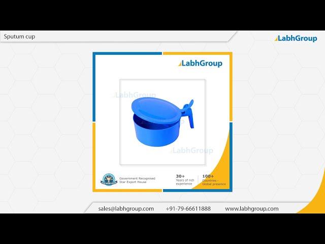 Sputum cup | Best quality Sputum cup exporter | Labh Group