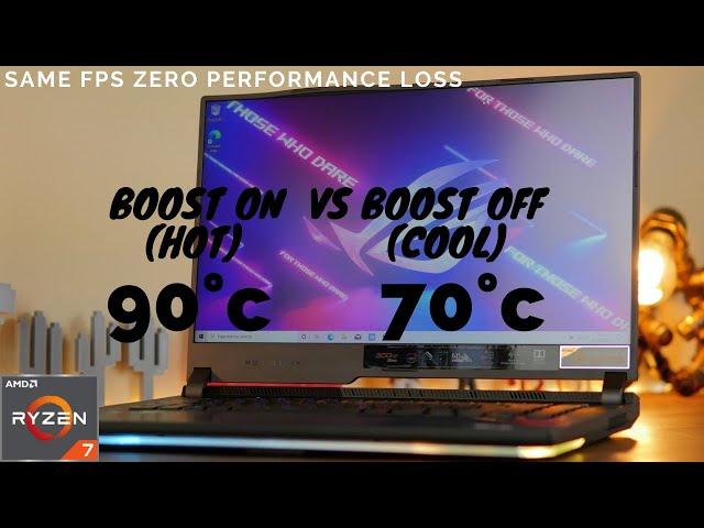 How to Underclock / Undervolt Ryzen 7 5800h 6800h | Lower Ryzen Temperatures | ASUS ROG G513