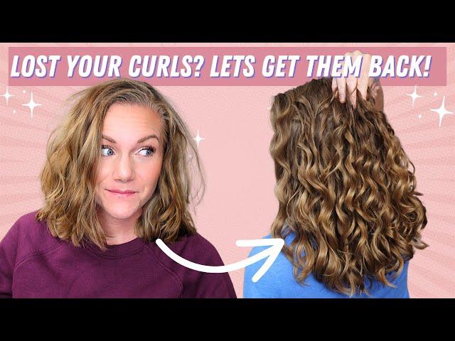 5 Things To Do To Get Your Curls Back!