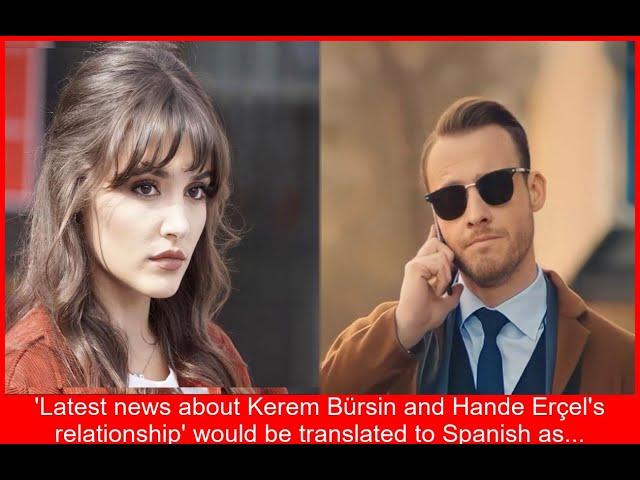 HANDE Y KEREM RECONCILIACIÓN SECRETA BOMBAZO EN TURQUÍA