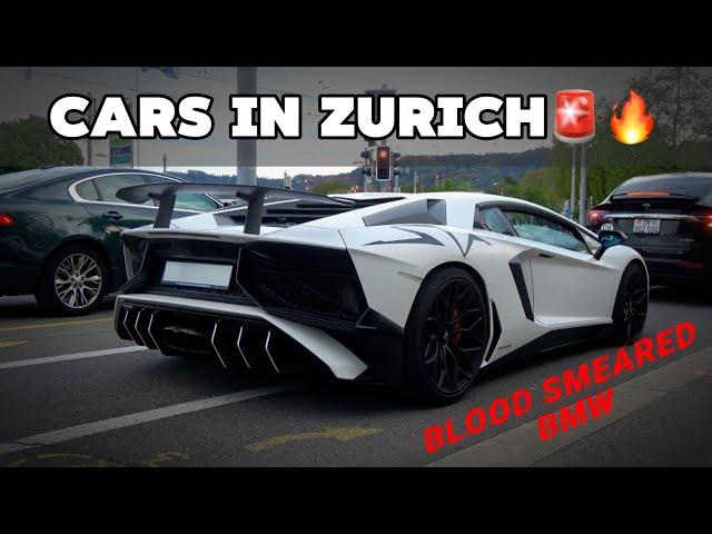 SUPERCAR MAYHEM IN ZURICH *BLOOD-SMEARED BMW* [EN]