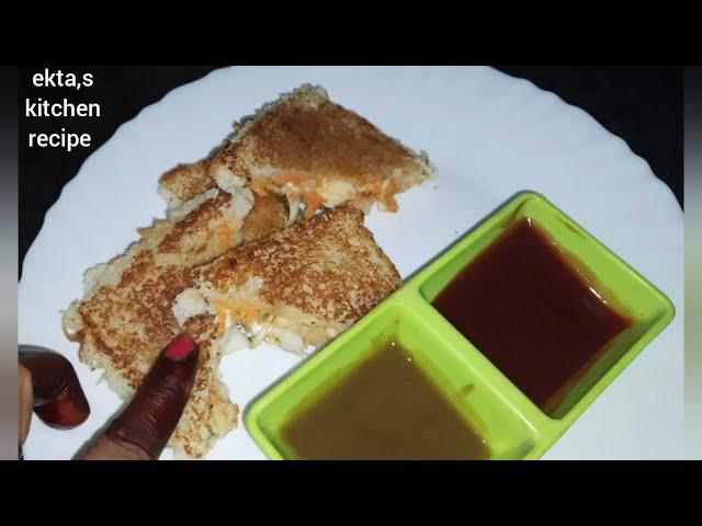 #veg mayo sandwich #easy recipe #ekta s kitchen recipe