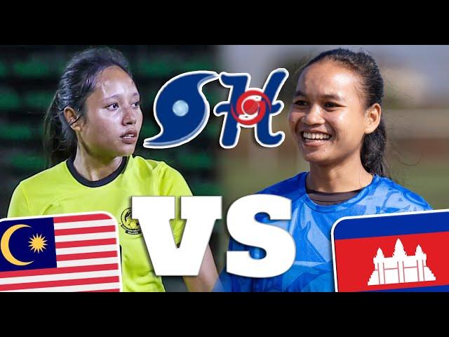 Cambodia Women vs Malaysia Women Football Live Play by Play | AFF Womens Championship | Group 2