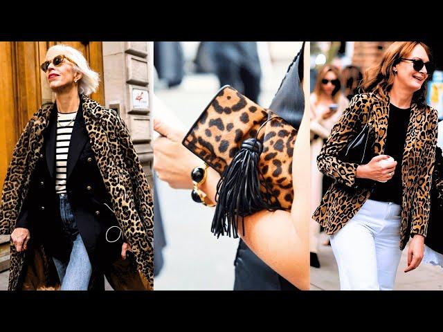 Leopard Print for Women Over 60: Timeless Fall Fashion Tips to Elevate Your Style