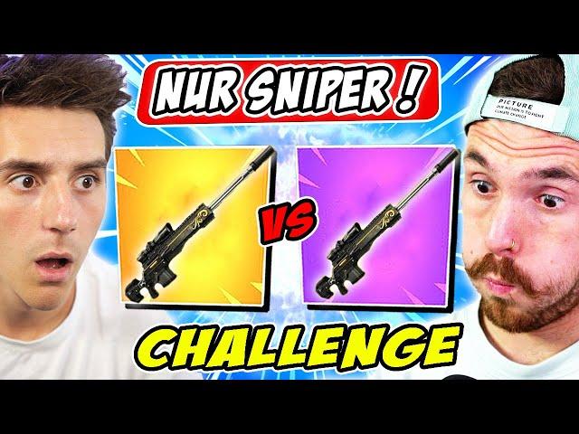 WTF! Krasse SNIPES in der NUR SNIPER Challenge in FORTNITE! @fixx