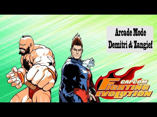 Capcom Fighting Evolution Zangief/Demitri