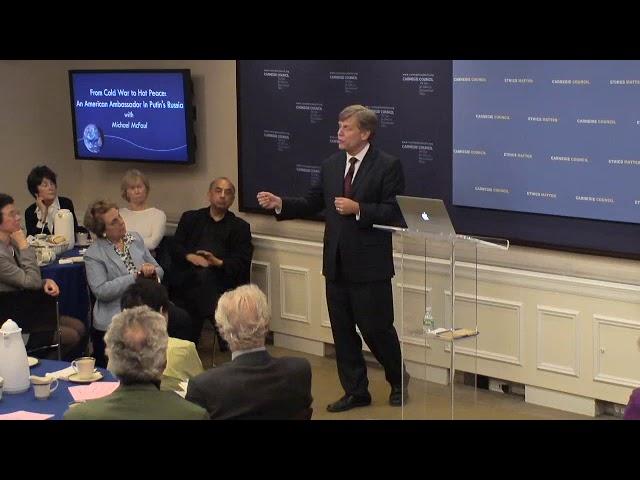 Michael McFaul: Putin’s Strategy