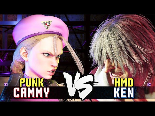 SF6  Punk (Cammy) vs HandMeDowns (Ken)   Street Fighter 6 high level gameplay