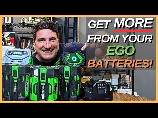 EGO Power+ Batteries - What To Know To Extend Their Life! (Charging, Troubleshooting problems!)