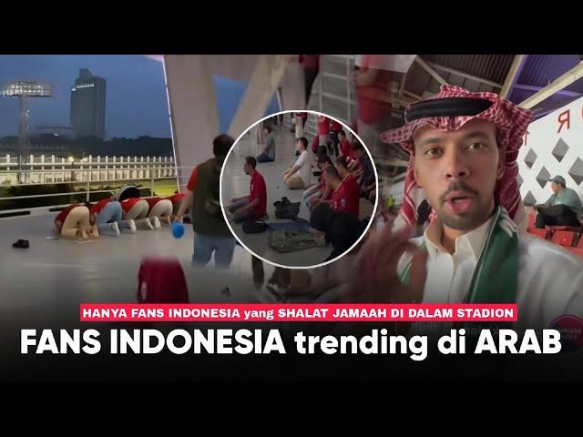 Solat Jemaah Dalam Stadion GBK, Media Arab Kaget !! Kunci Kesuksesan Kalahkan ARAB ‘Terungkap’