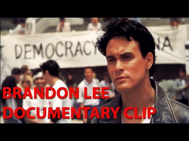 Brandon Lee segment - Death by Misadventure: The Mysterious Life of Bruce Lee