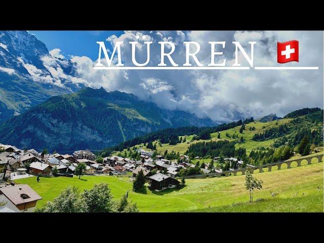 Murren, Walk around in Murren Switzerland(4K) S1.E7