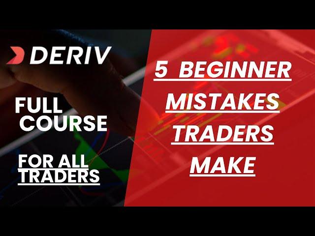 5 Beginner MISTAKES Traders Make