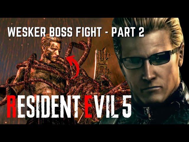 Resident Evil 5 - Wesker Boss Fight Part 2