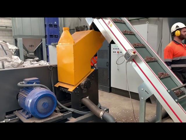 Electric motor recycling with Hammer Mill | STOKKERMILL