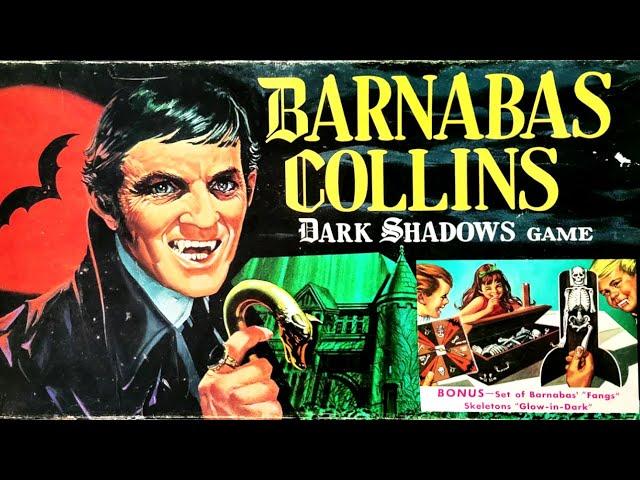 Board Game Archaeology #103  Barnabas Collins Dark Shadows Game by Milton Bradley 1969