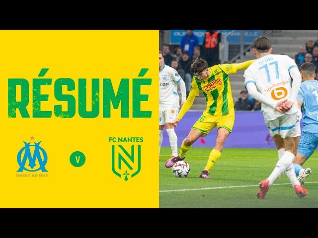 #J24 : le résumé d'Olympique de Marseille - FC Nantes (2-0)