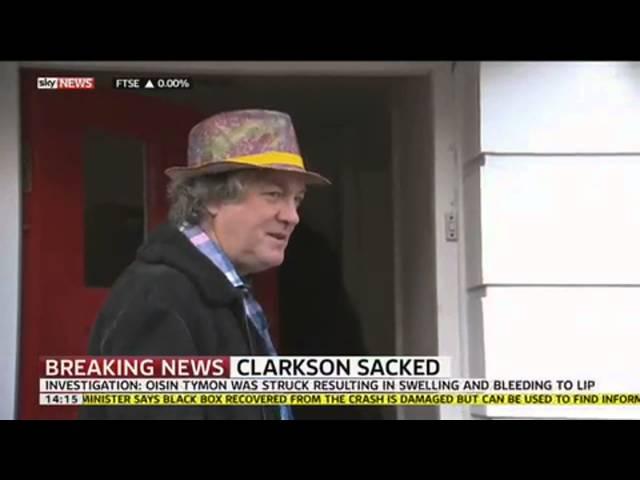 Top Gear Presenter James May Reacts To Jeremy Clarkson Being Sacked By BBC