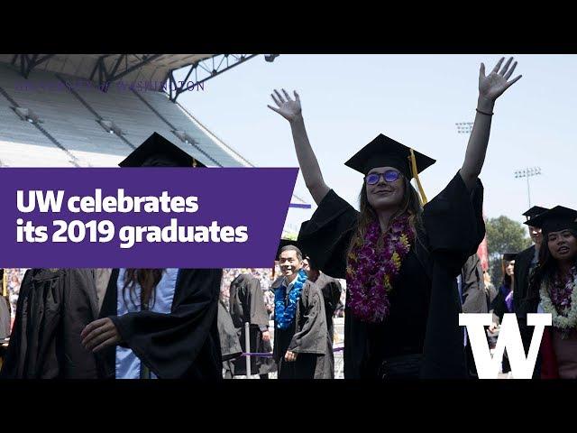 Commencement 2019: Largest-ever class graduates from UW