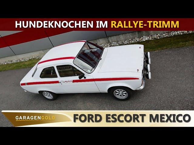 Ford Escort Mexico - Hundeknochen im Rallye-Trimm | Garagengold