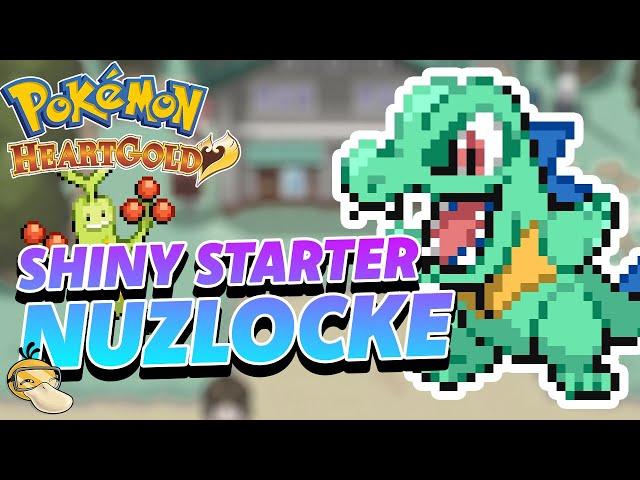 LIVE! Shiny Starter NUZLOCKE | Pokemon HeartGold #shorts