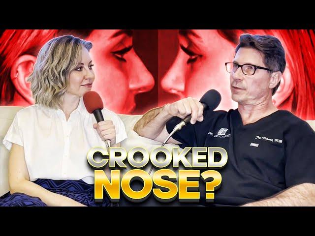 Crooked Nose? | Dr. Jay Calvert, & Dr. Millicent Rovelo | Beverly Hills Plastic Surgery Podcast