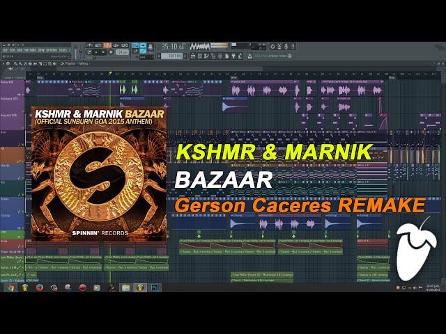 KSHMR & Marnik - Bazaar [FL Studio Remake + FREE FLP]