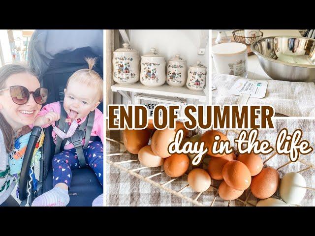 End Of Summer DITL ️ | Ocean City, Home Finds & Cooking