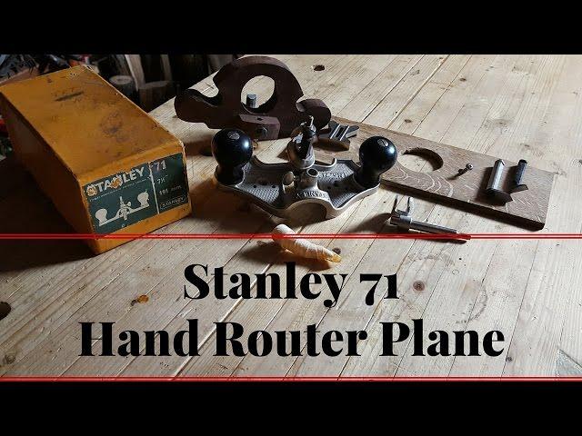 How to Use A Router Plane And Sharpen The Iron Stanley 71 1/2