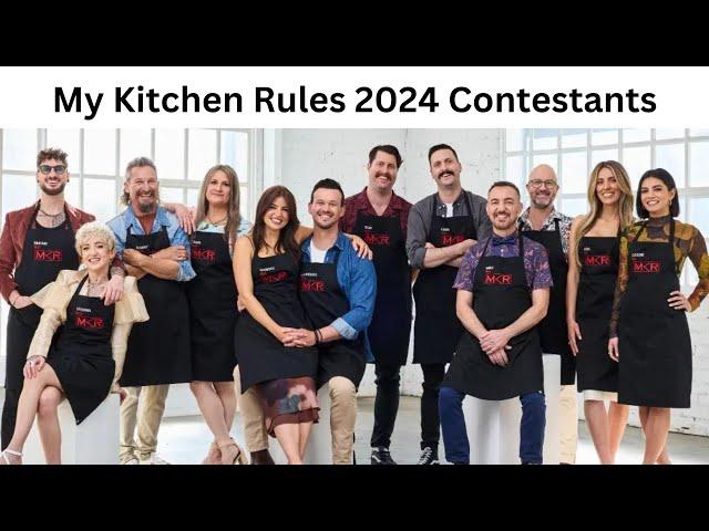 My Kitchen Rules 2024 Contestants