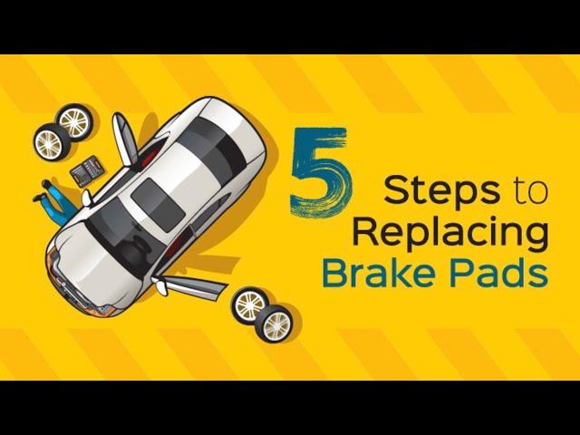 5 steps to replacing brake pads