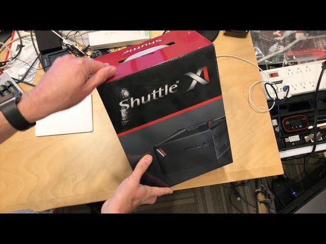 Shuttle XPC X1 Gaming Nano Unboxing & Teardown - Compact Gaming PC with GTX 1060