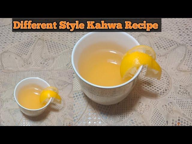 Mazedar  kahwa Recipe